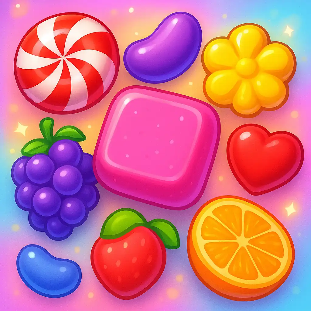 Screenshot des Slot-Spiels Sweet Bonanza